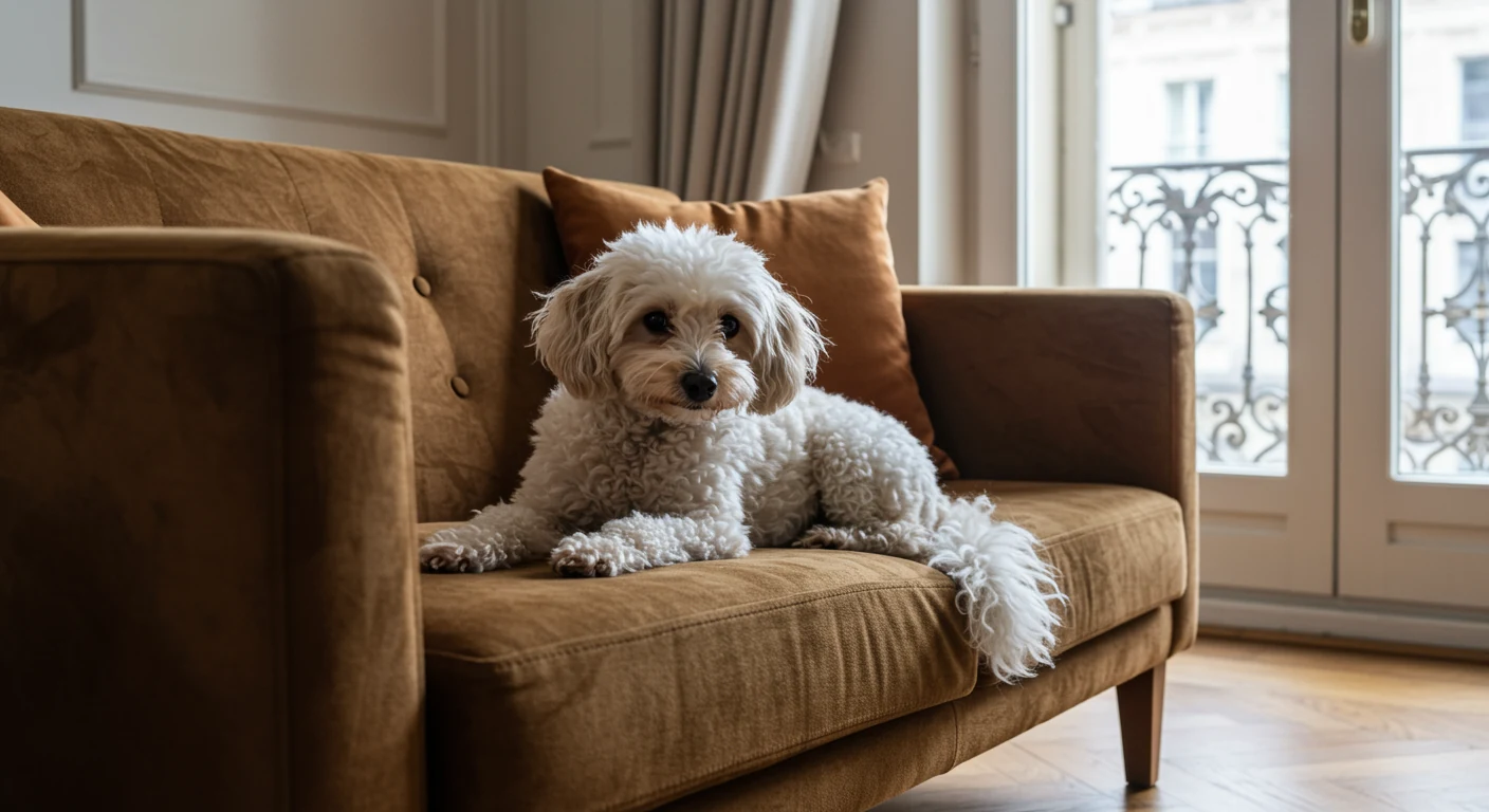 Panier pour caniche nain : taille, matières et entretien